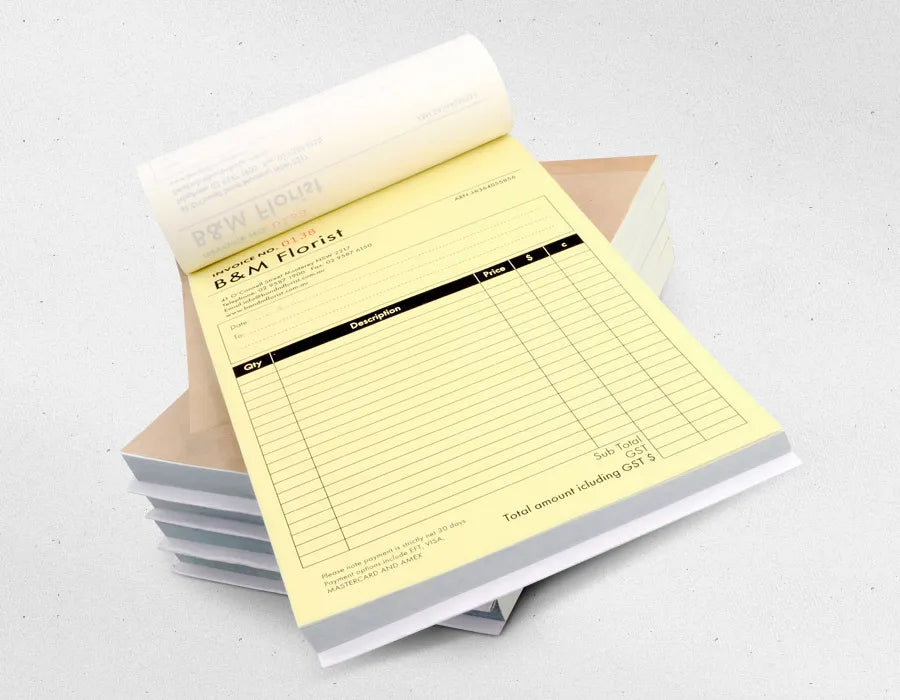 Invoice Books
