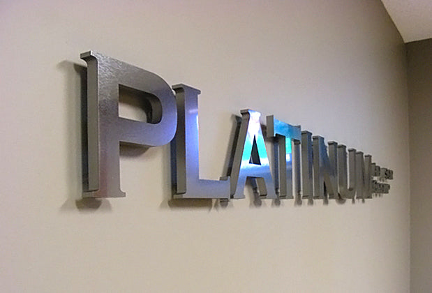 3D Reception Signage