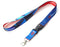 Lanyard with metal hook and quick release clip