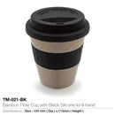 15 Bamboo Fiber Cups