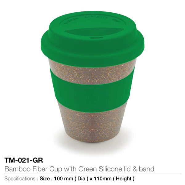 15 Bamboo Fiber Cups