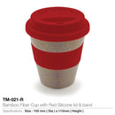 15 Bamboo Fiber Cups