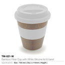 15 Bamboo Fiber Cups