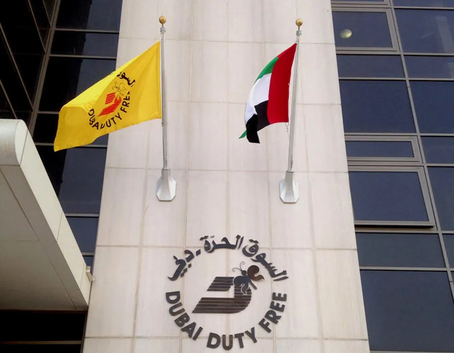1 Wall Mounted Flag – 150x90 cm Flag with 5m Wall Mounting Pole